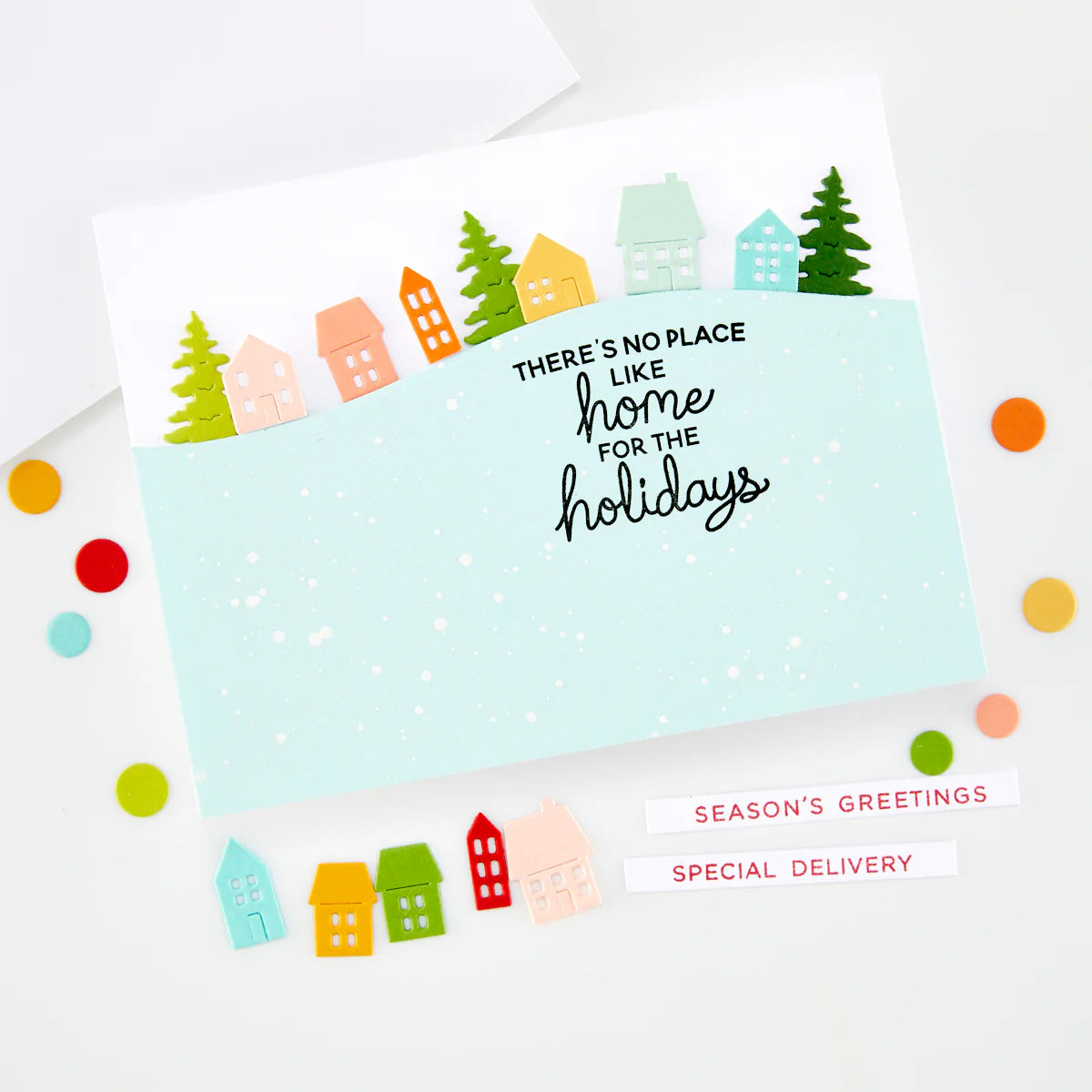 Hero Arts - Winter Wreath Accessories Die Set