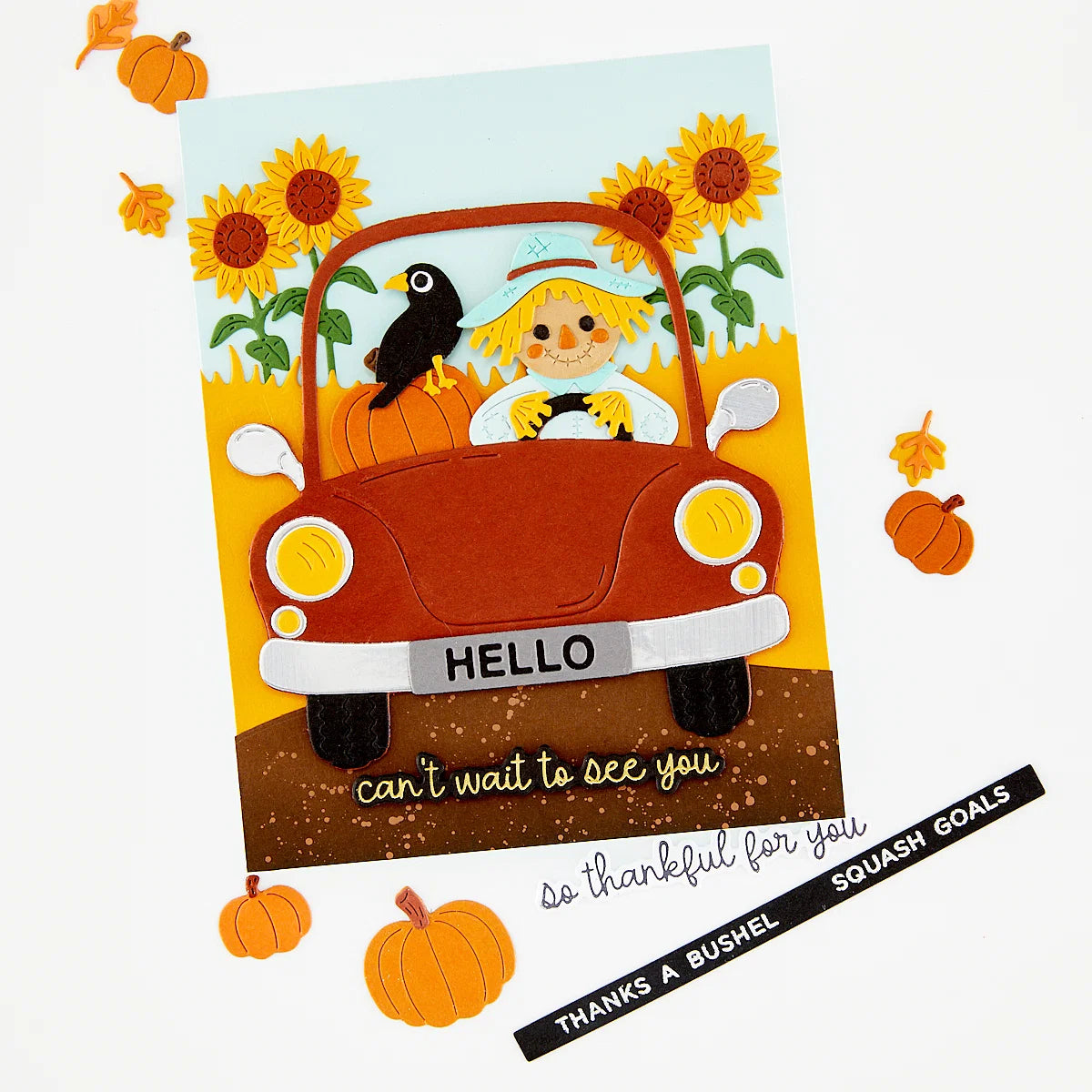 Hero Arts - Beep Beep Leaf Peeper Die Set