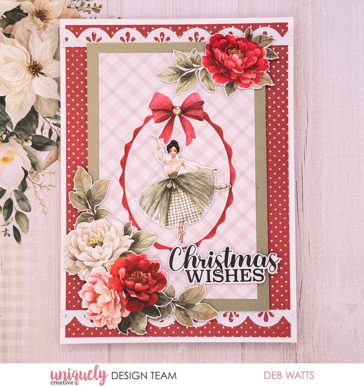Uniquely Creative - Christmas Keepsake - Foiled Decorative Base Layer