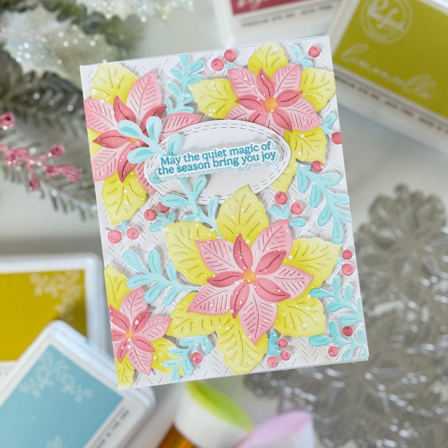 Pinkfresh - Evergreen Sparkle Coverplate Die