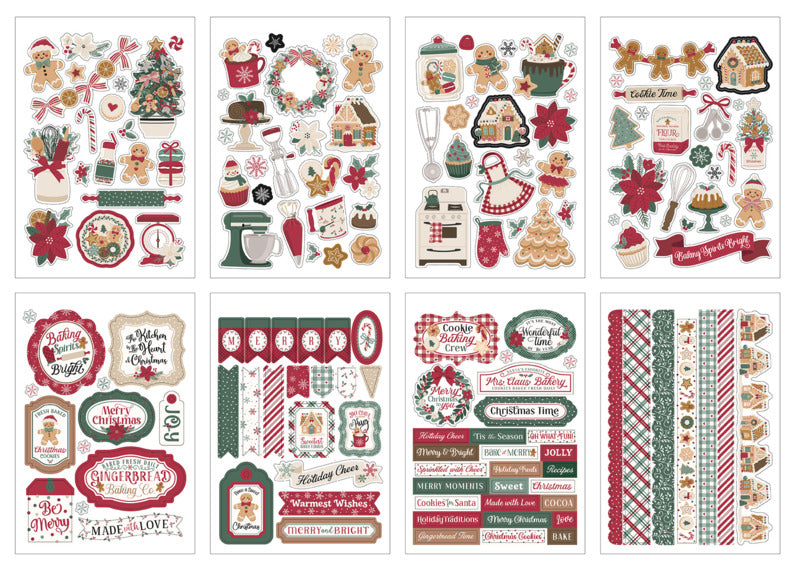 Echo Park - Baking Christmas Cheer - Sticker Book
