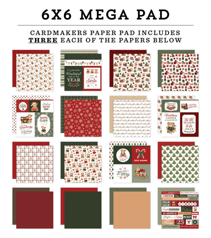 Carta Bella - Have a Beary Christmas - 6x6 Paper Pad