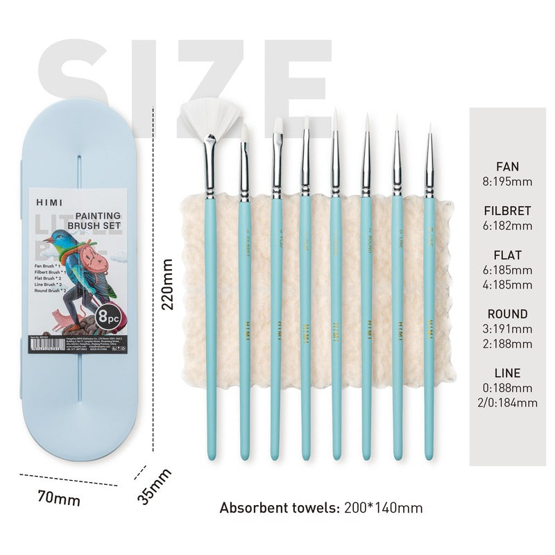 HIMI - Brush Set - 8pc