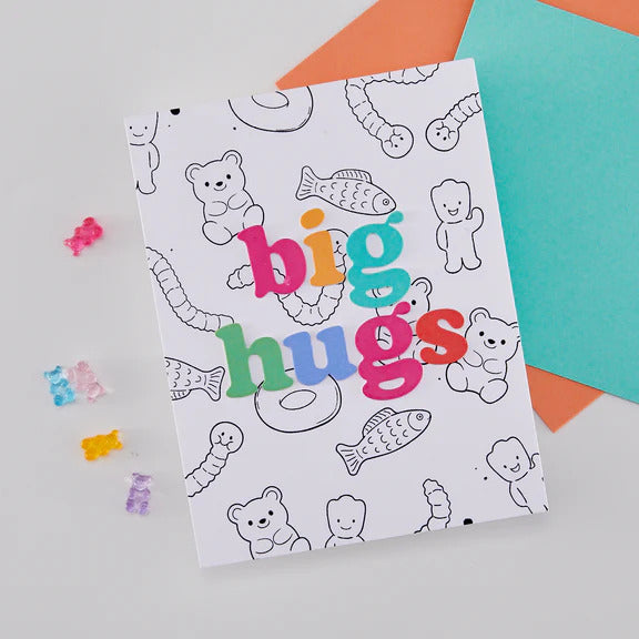 Hero Arts - Let's Stick Together Stamp & Cut Bundle