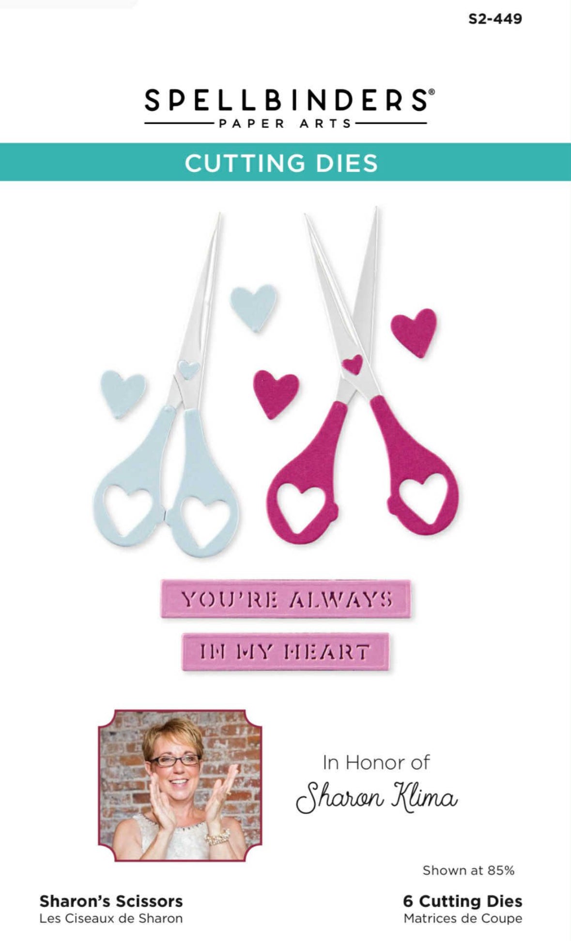 ***PRE-ORDER*** - Sharon's Scissors Die Set