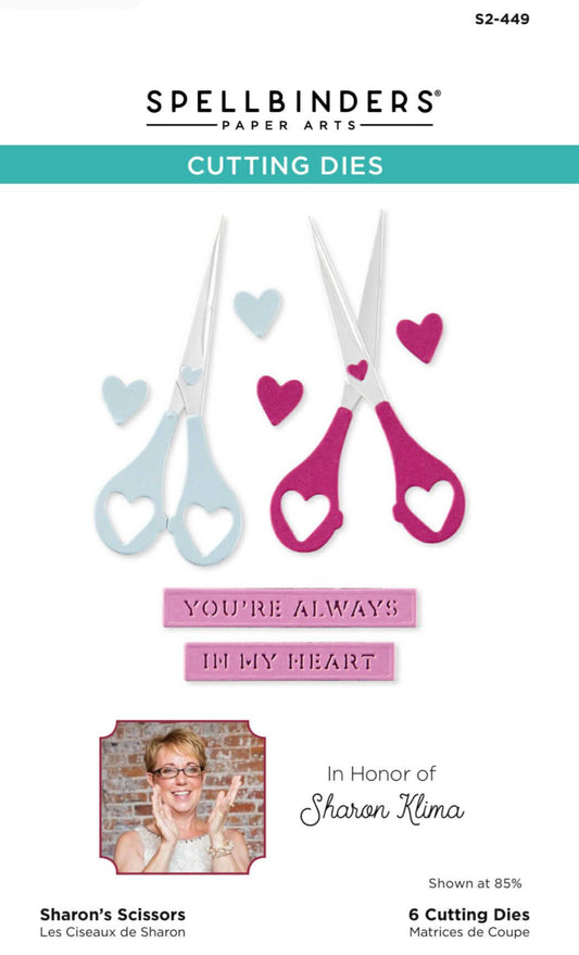 Spellbinders - Sharon's Scissors Die Set