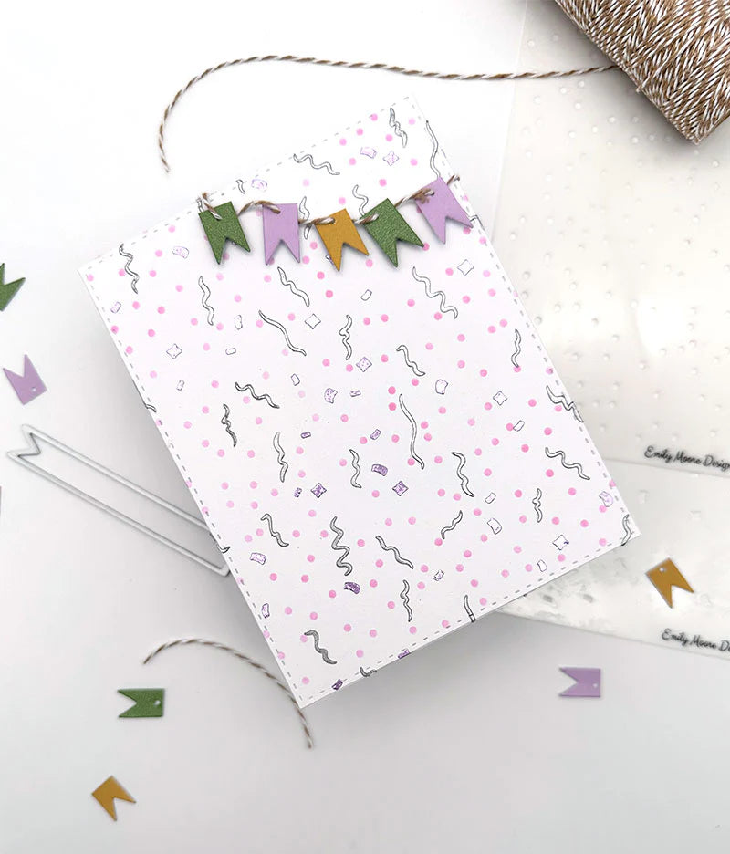 Emily Moore Designs - Confetti Layered Stencil Set