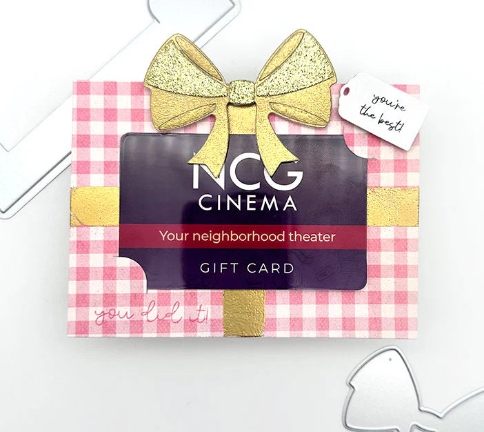 Emily Moore Designs - Gift Card Holder With A Bow Die Set