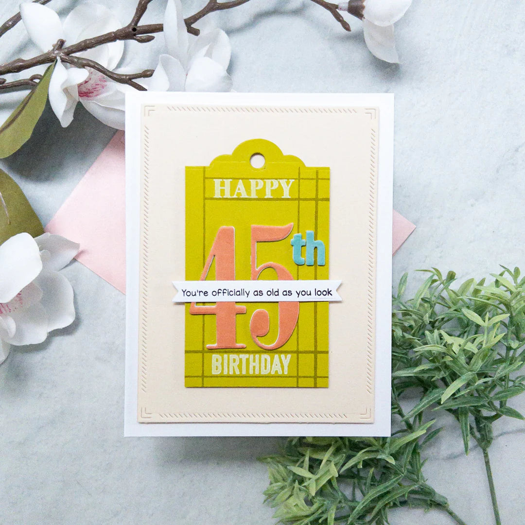 LDRS - Snarky Birthday Stack Stamp Set
