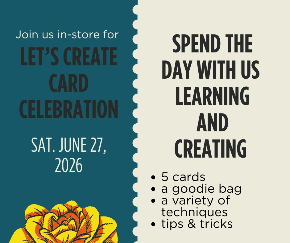 In-Person Class - Let's Create Card Celebration
