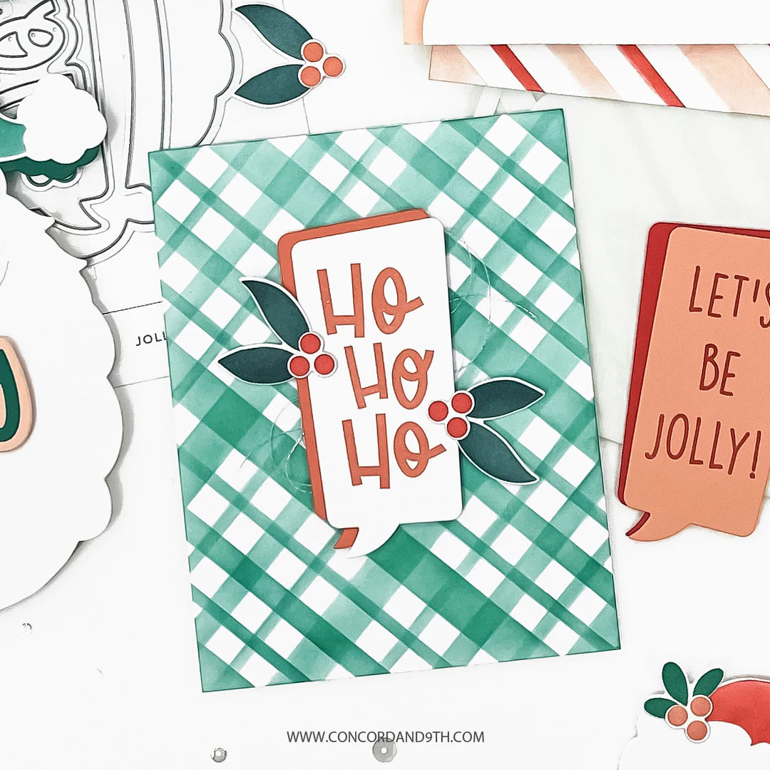 Concord & 9th - Jolly St. Nick Stamp Set