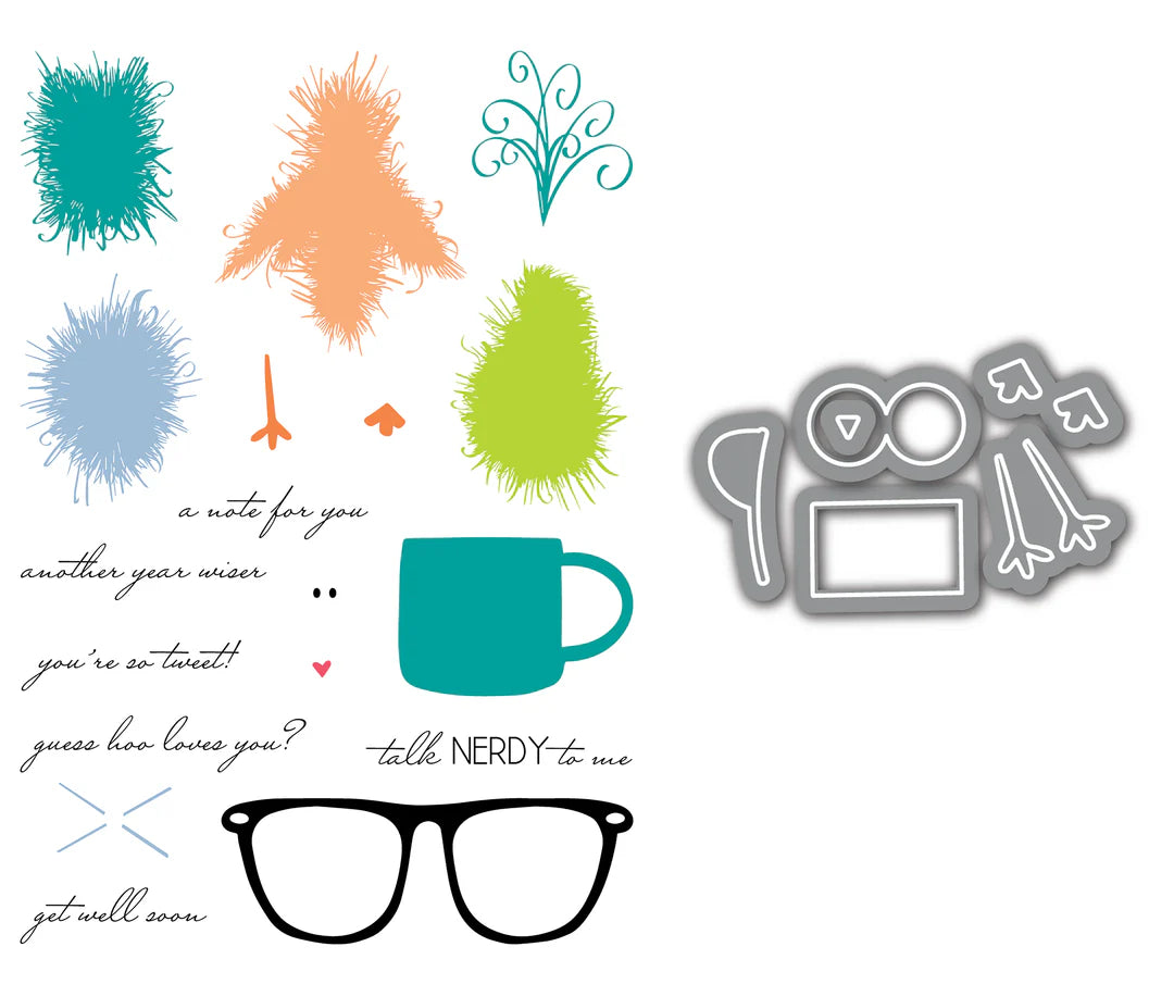 LDRS - Fuzzy Wuzzies Stamp & Die Bundle