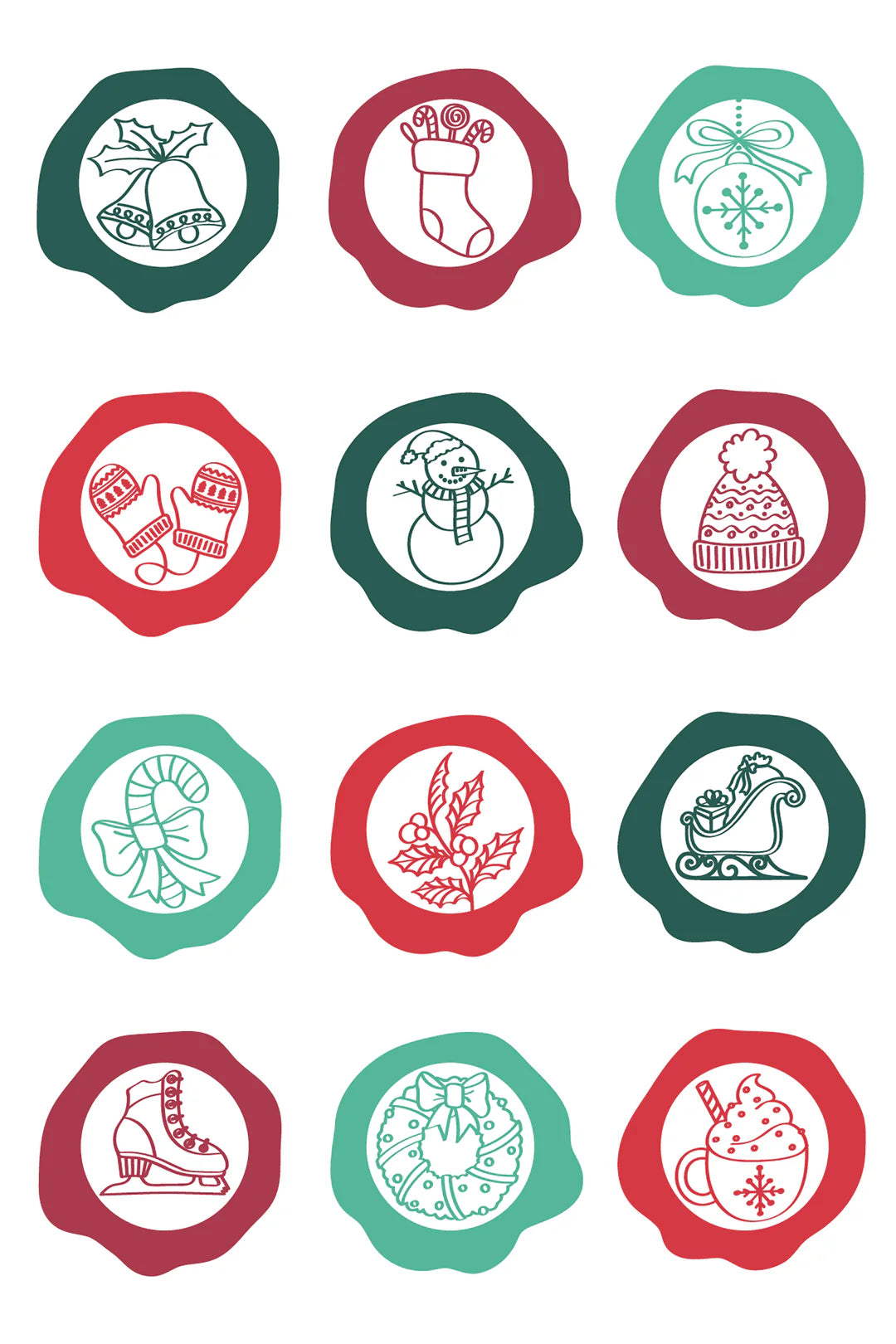 LDRS - Sealed With Christmas Wishes Stamp Set