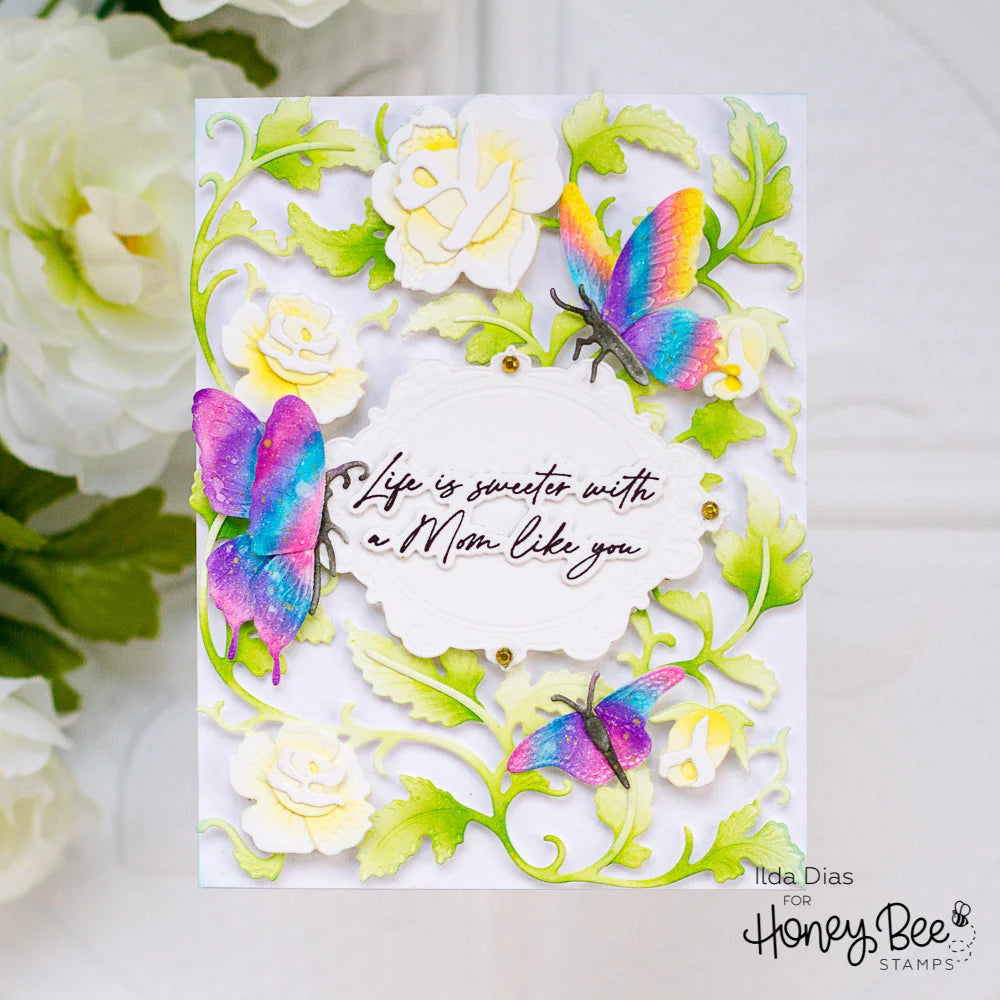 Honey Bee - Lovely Layers: Butterflies Die Set