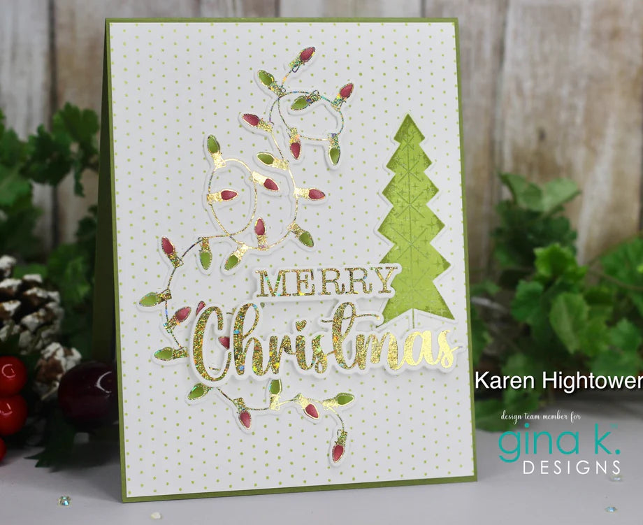 Gina K. - Let Your Light Shine Stamp, Die & Stencil Bundle