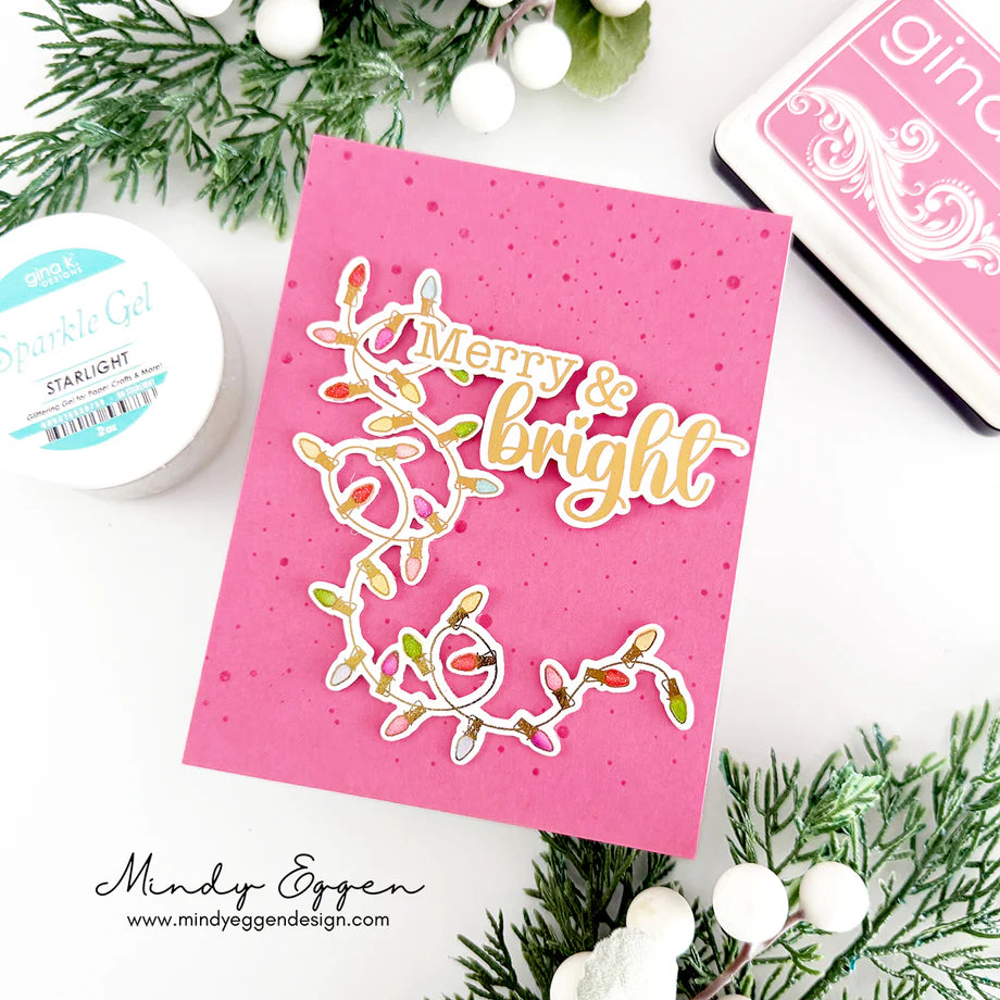 Gina K. - Let Your Light Shine Stamp, Die & Stencil Bundle