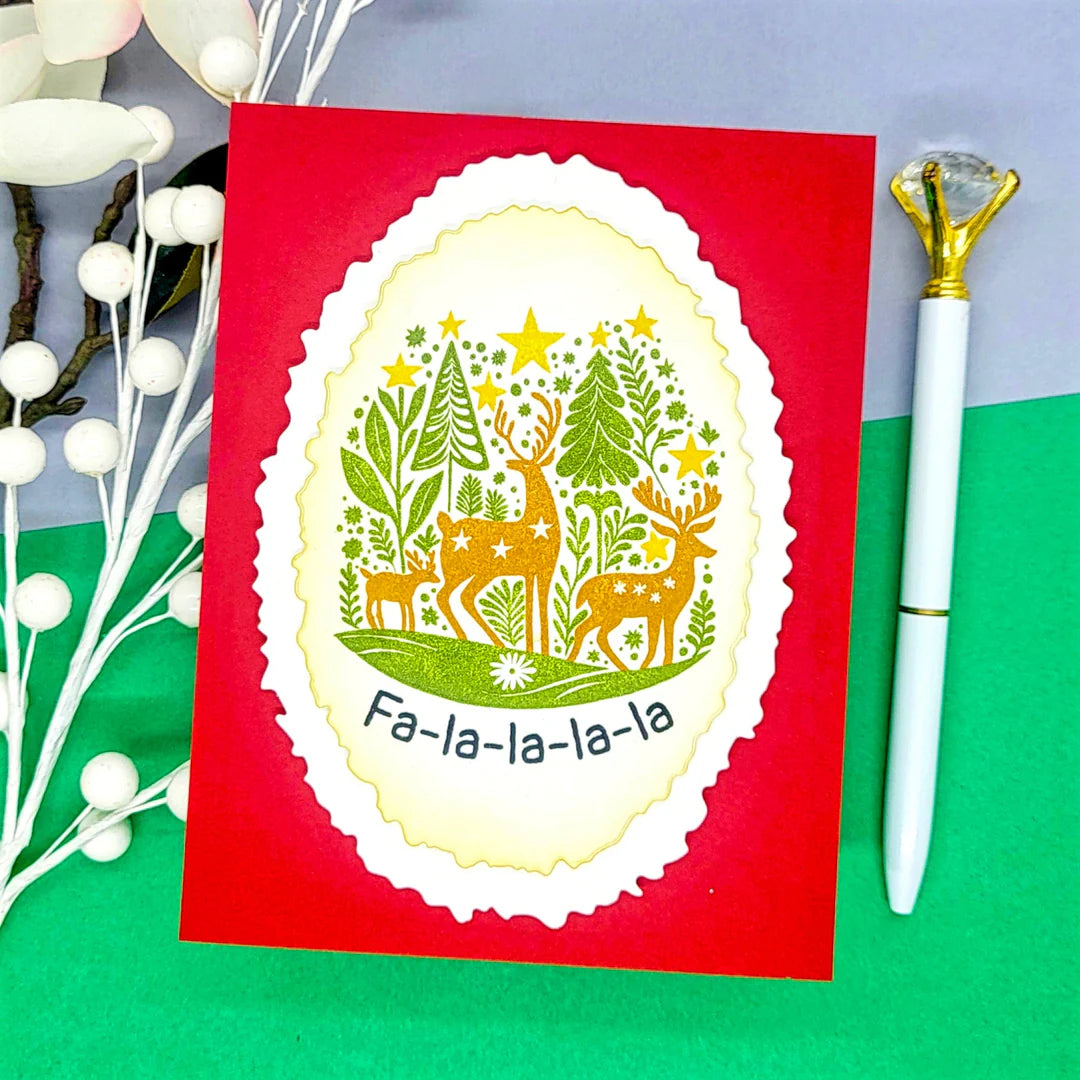 LDRS - Cozy Days Inlay Stamp Set