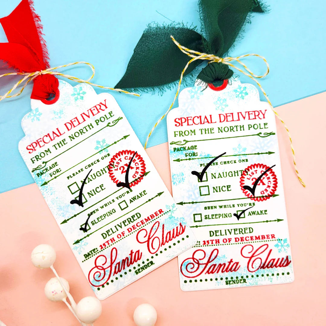 LDRS - North Pole Collage Stamp Set