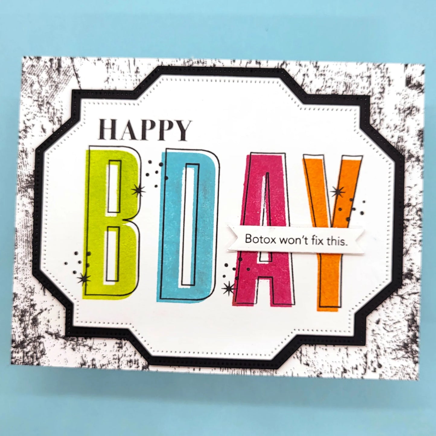 LDRS - Snarky Birthday II Stack Stamp Set