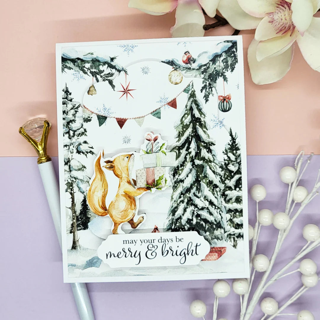 LDRS - Woodland Christmas Cardmaking Kit