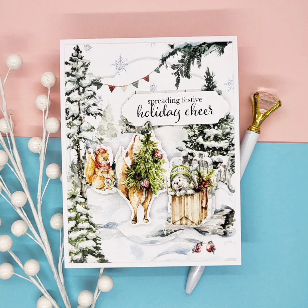 LDRS - Woodland Christmas Cardmaking Kit