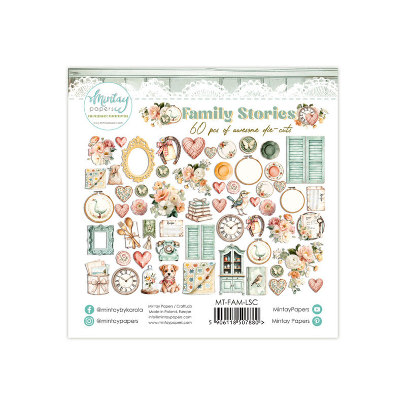Mintay - Family Stories - Paper Die Cuts