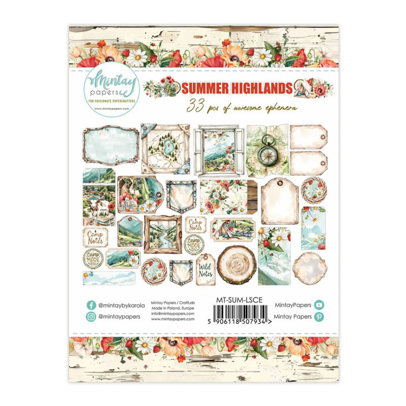 Mintay - Summer Highlands - Paper Elements