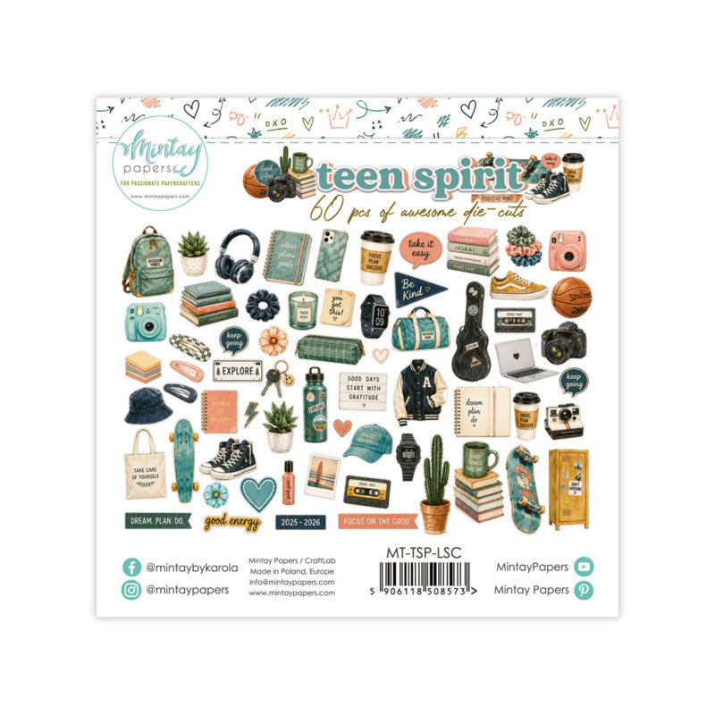 Mintay - Teen Spirit - Paper Die Cuts