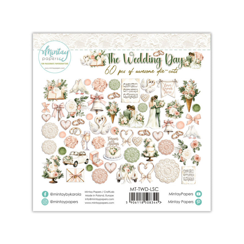 Mintay - The Wedding Day - Paper Die Cuts