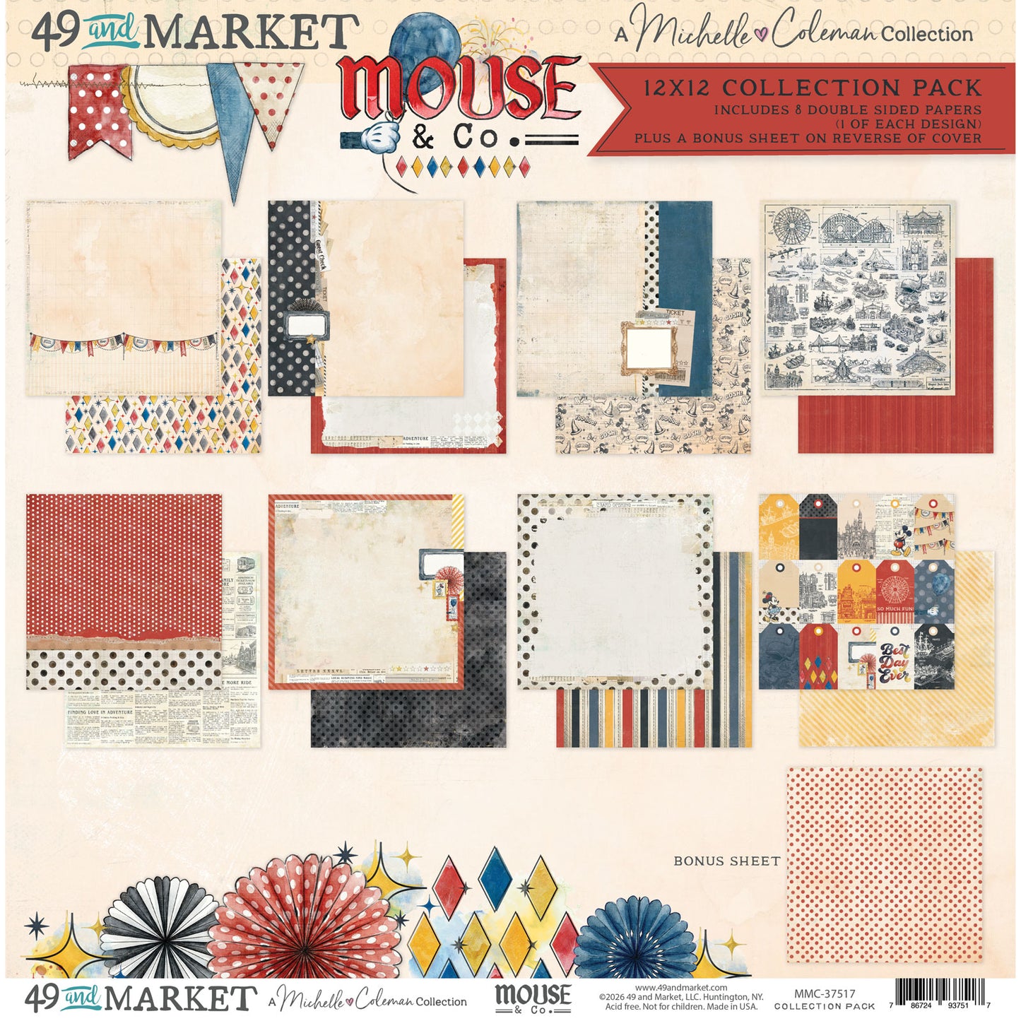 49 & Market - Mouse & Co. - 12x12 Collection Pack