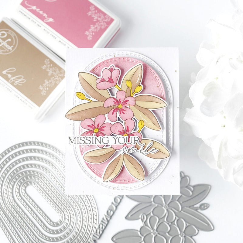 Pinkfresh - Plumeria - Die Set