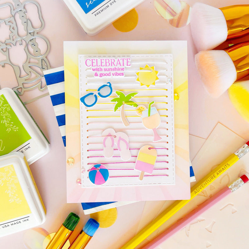Pinkfresh - Sunshine & Smiles Stamp Set