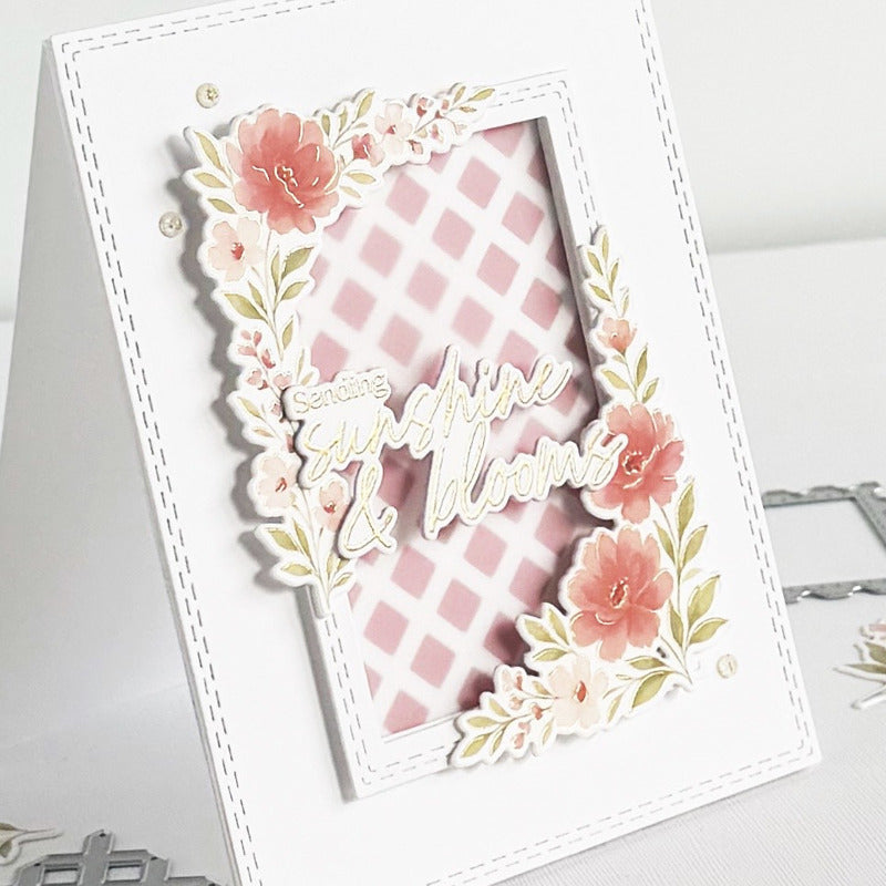 Pinkfresh - Peony Glow - Die Set