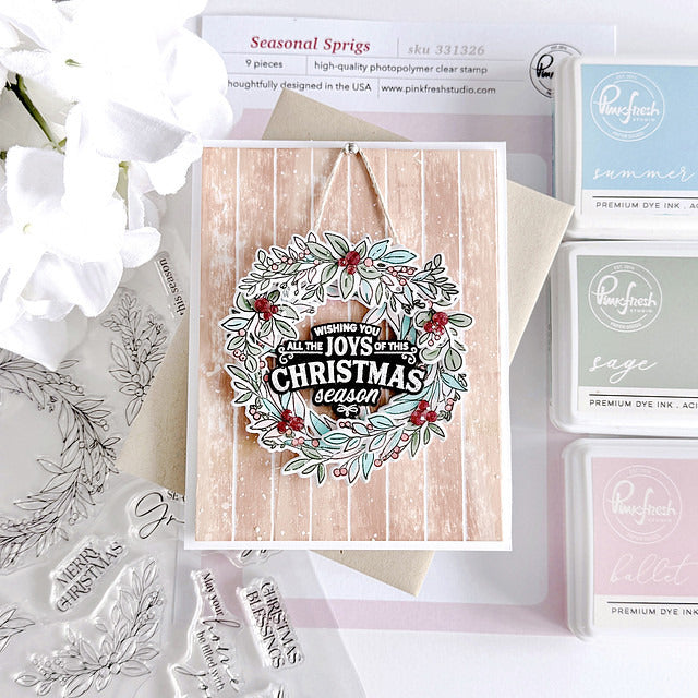 Pinkfresh - Seasonal Sprigs - Stamp Set