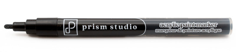 Prism Studio - Acrylic Paint Marker - Black: Fine Point