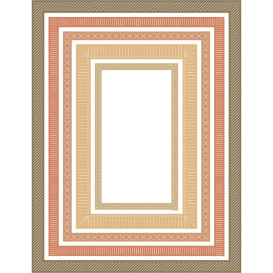 Prism Studio - Sew-Many Stitched Rectangles Die Set