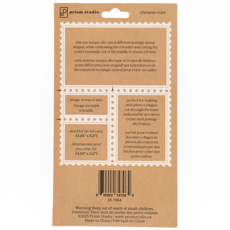 Prism Studio - Postmark Frames Die