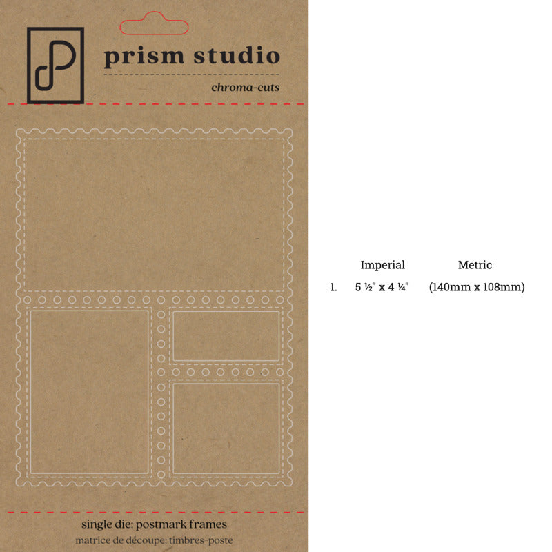 Prism Studio - Postmark Frames Die