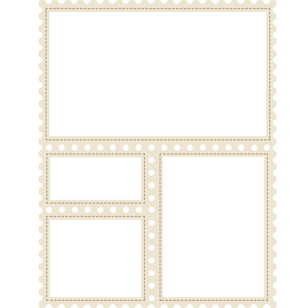 Prism Studio - Postmark Frames Die