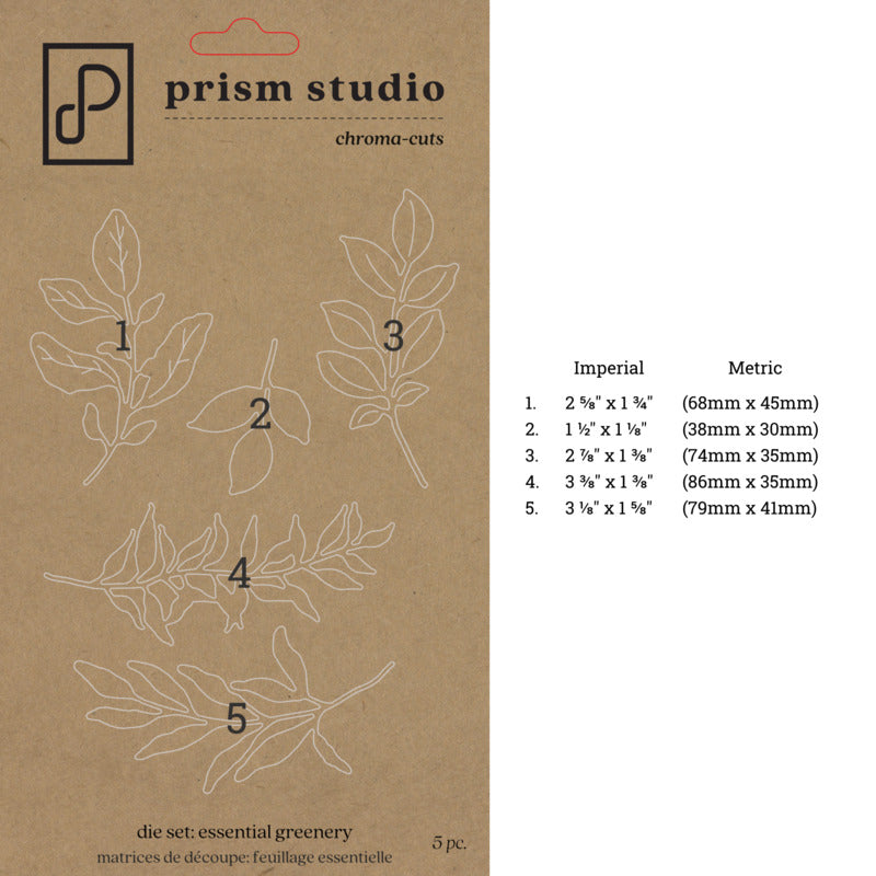 Prism Studio - Essential Greenery Die Set