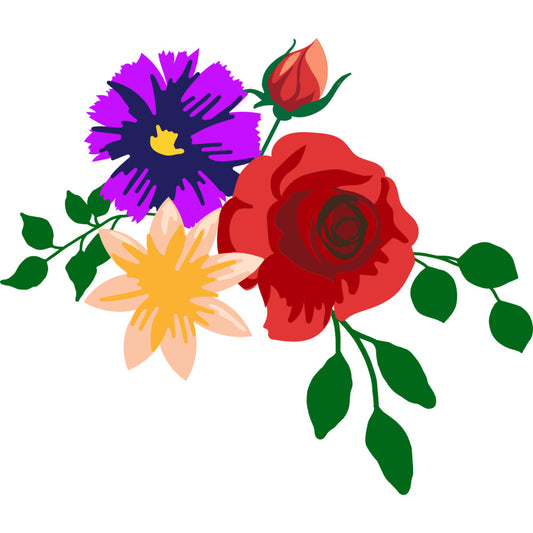 Prism Studio - Realistic Florals Die Set