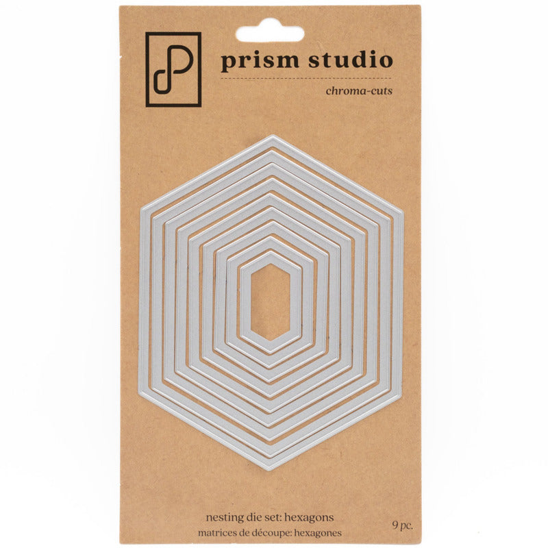 Prism Studio - Nesting Hexagons Die Set