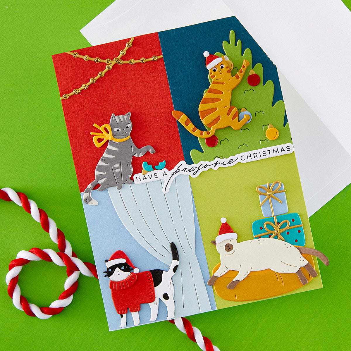 Spellbinders - Christmas Cats Die Set