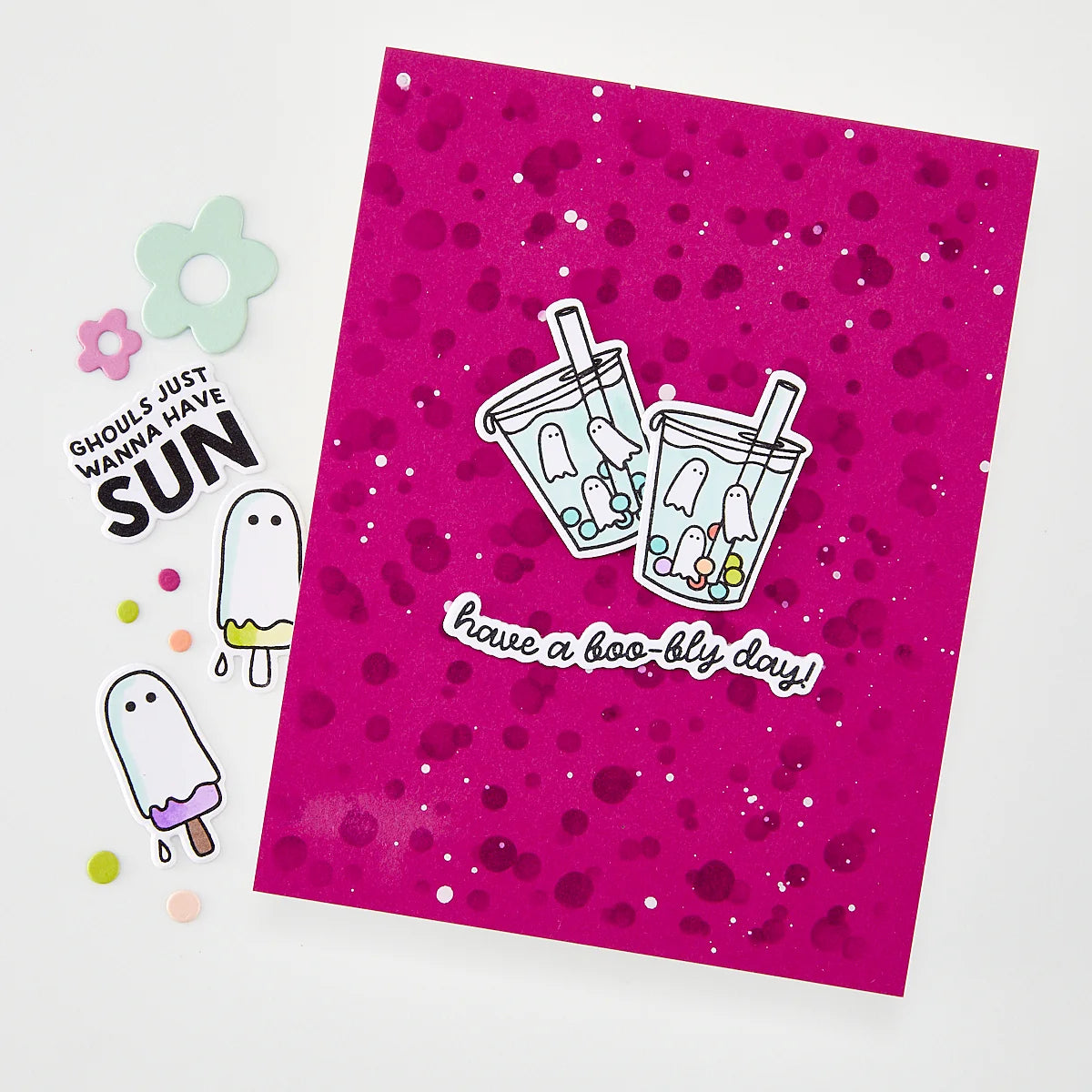Hero Arts - Ghoul Summer Stamp & Cut Bundle
