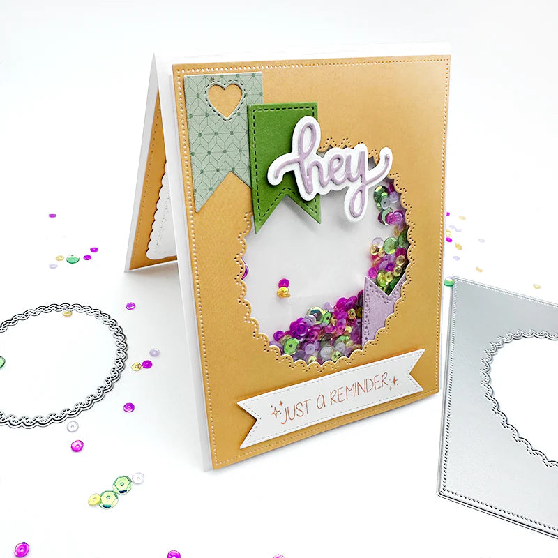 Emily Moore Designs - Shaker Frame Die - The Doily Die Set