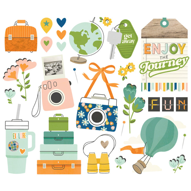 Simple Stories - Happy Travels - Big Bits & Pieces
