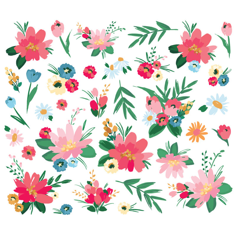 Simple Stories - Sunny Days - Floral Bits & Pieces