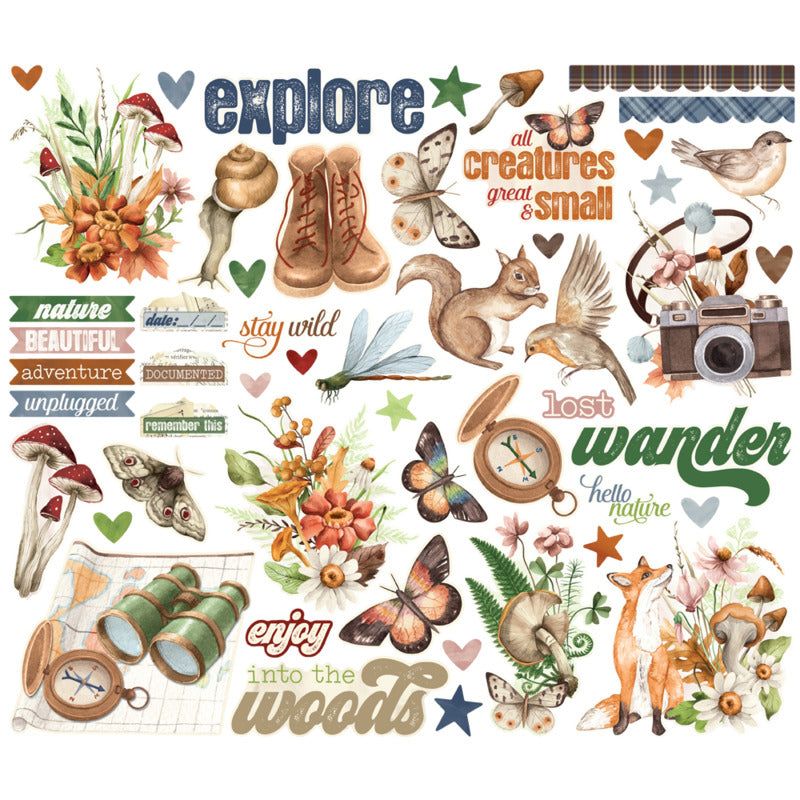 Simple Stories - Simple Vintage Woodlands - Bits & Pieces