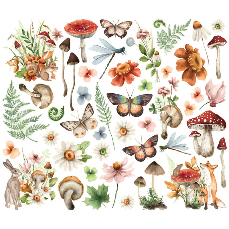 Simple Stories - Simple Vintage Woodlands - Floral Bits & Pieces