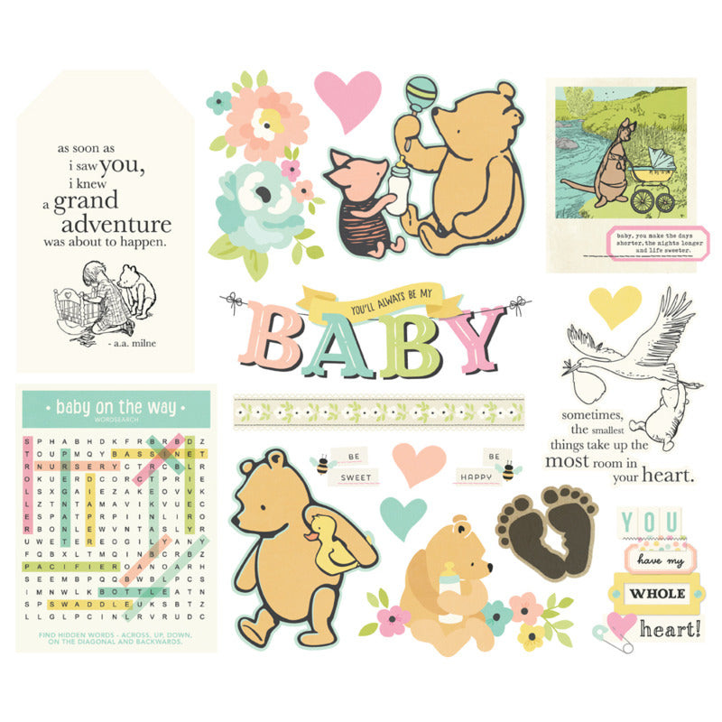 Simple Stories - Say Cheese Classic Pooh Baby - Big Bits & Pieces